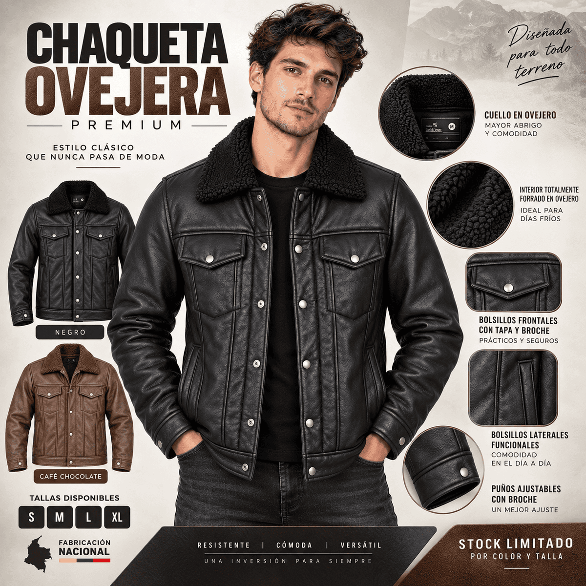 Chaqueta Ovejera Premium