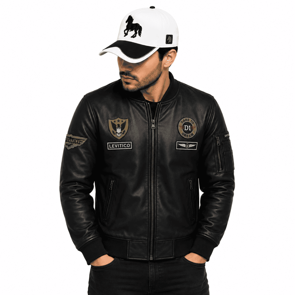 Chaqueta Aviadora Edicion Black